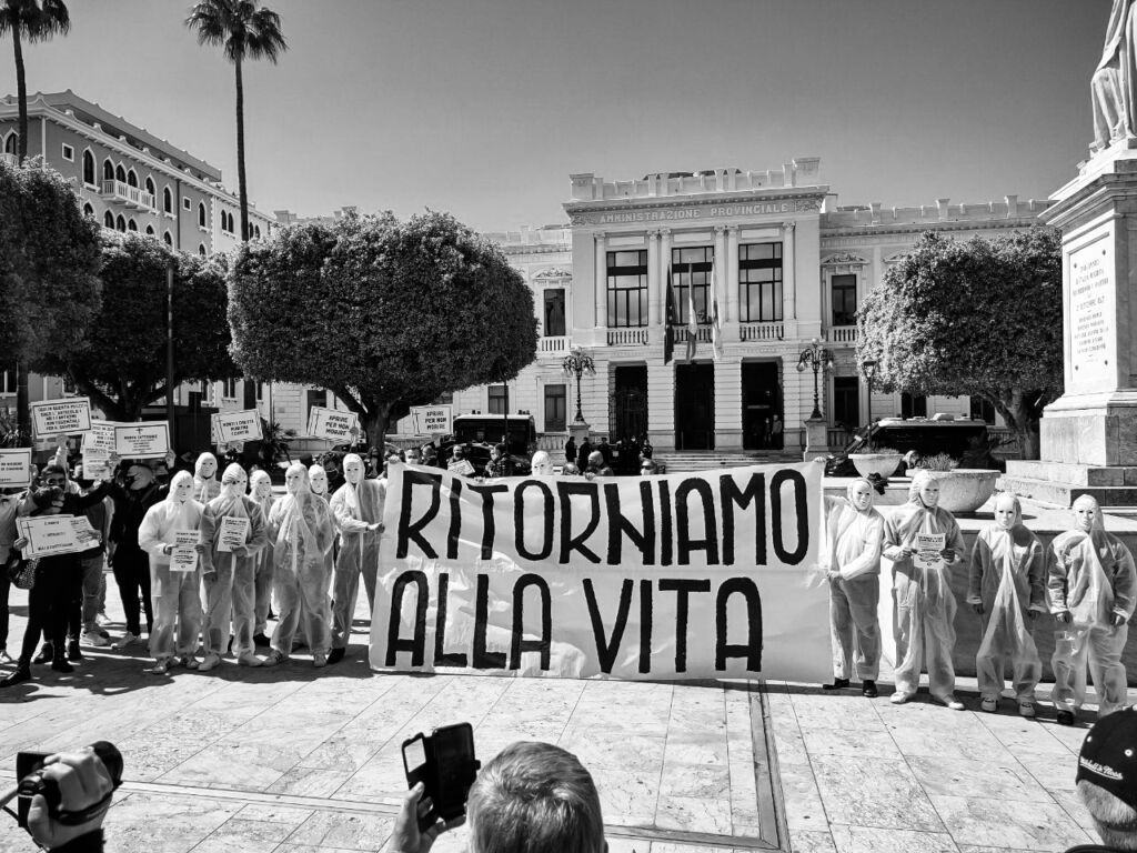 Protesta Imprenditori Liberi Uniti Reggio Calabria 6