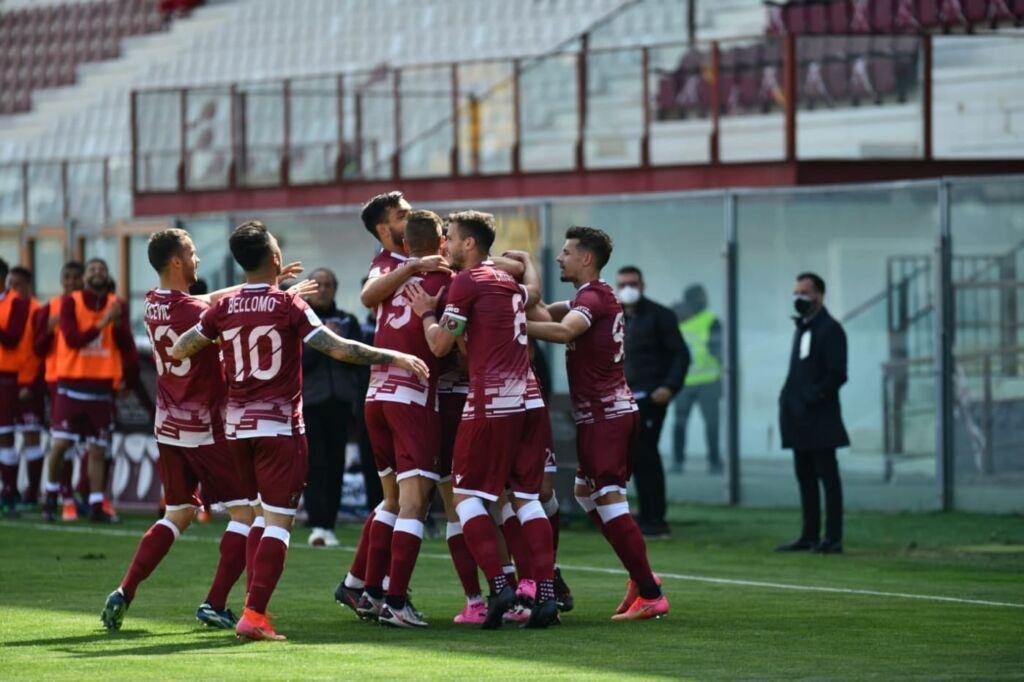 Reggina Vicenza Esultanza