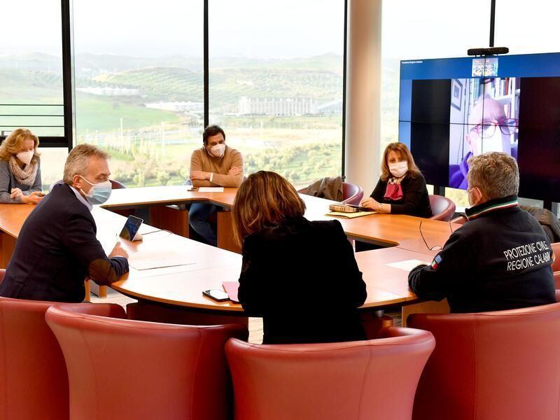 Riunione Giunta Regione Calabria