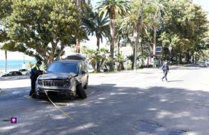 Incidente Auto Bus Altamente Via Marina Reggio1