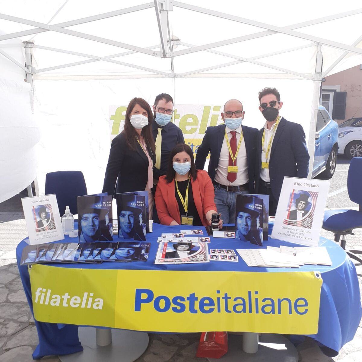 Lo Stand Dell'annulo Dedicato A Rino Gaetano A Crotone