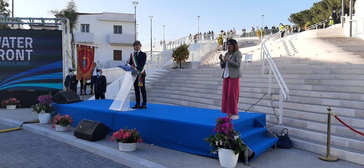 Falcomatà Inaugurazione Waterfront Reggio Calabria