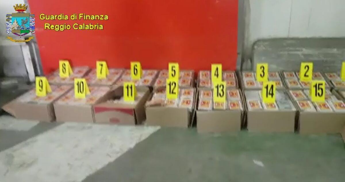 Guardia Di Finanza Sequestro Cocaina Porto Gioia Tauro