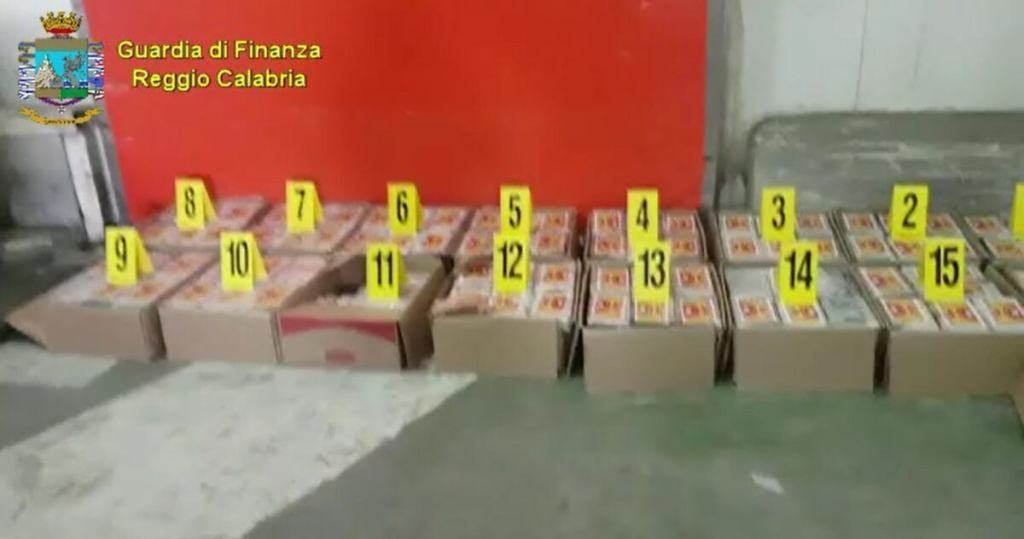 Guardia Di Finanza Sequestro Cocaina Porto Gioia Tauro