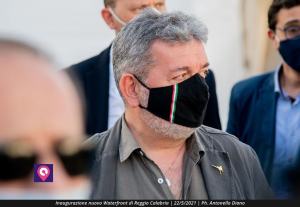 Presidente Nino Spirli Inaugurazione Waterfront Reggio Calabria