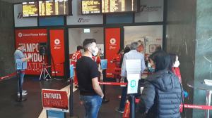 Tamponi CRI Stazione Centrale Reggio Calabria