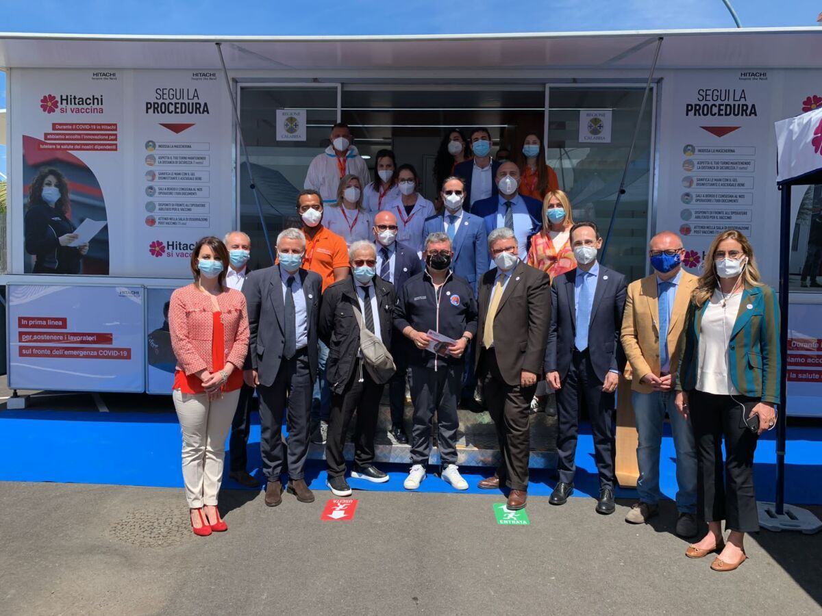 Vaccini Hitachi Reggio Calabria 1