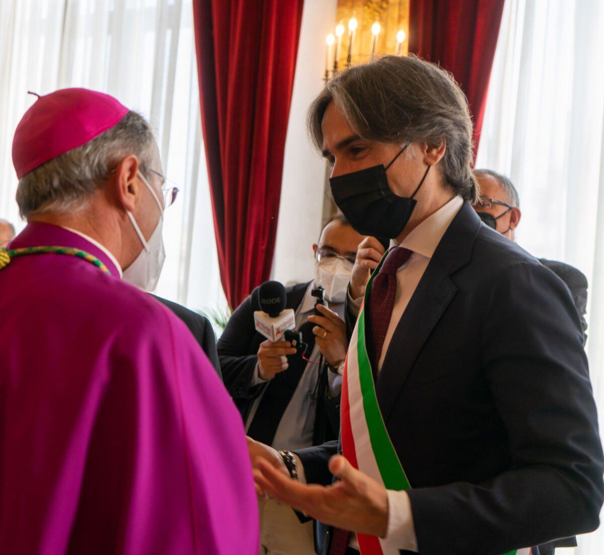 Arcivescovo Morrone Sindaco Falcomatà 1