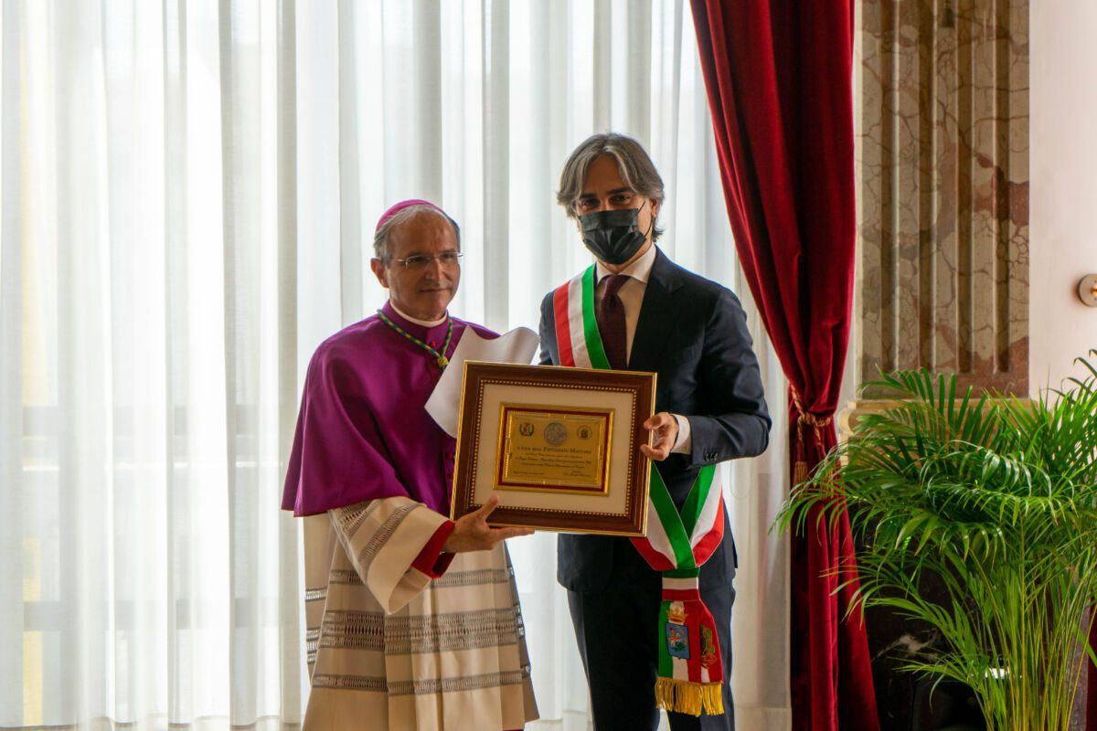 Arcivescovo Morrone Sindaco Falcomatà 2