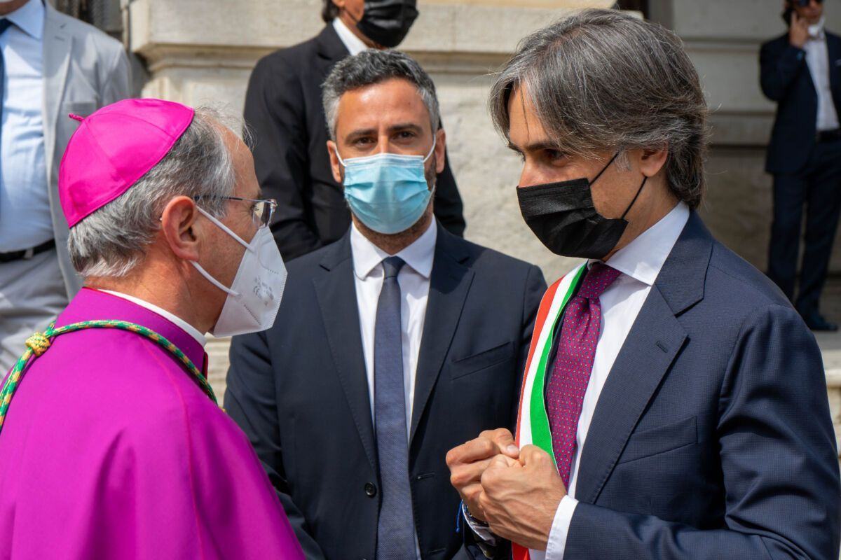 Arcivescovo Morrone Sindaco Falcomatà 3