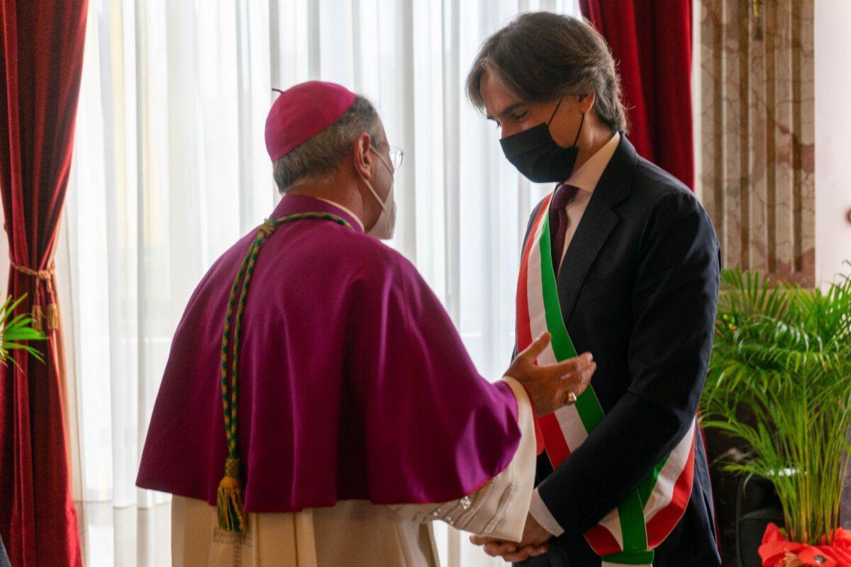 Arcivescovo Morrone Sindaco Falcomatà