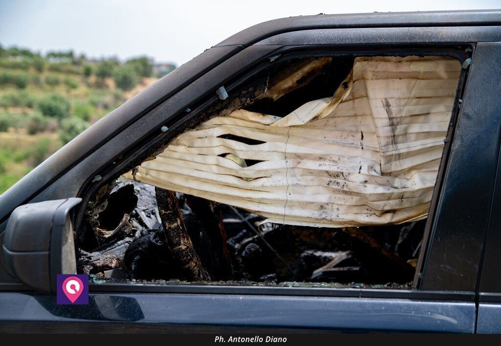 Incendio Auto Vigili Fuoco (7)