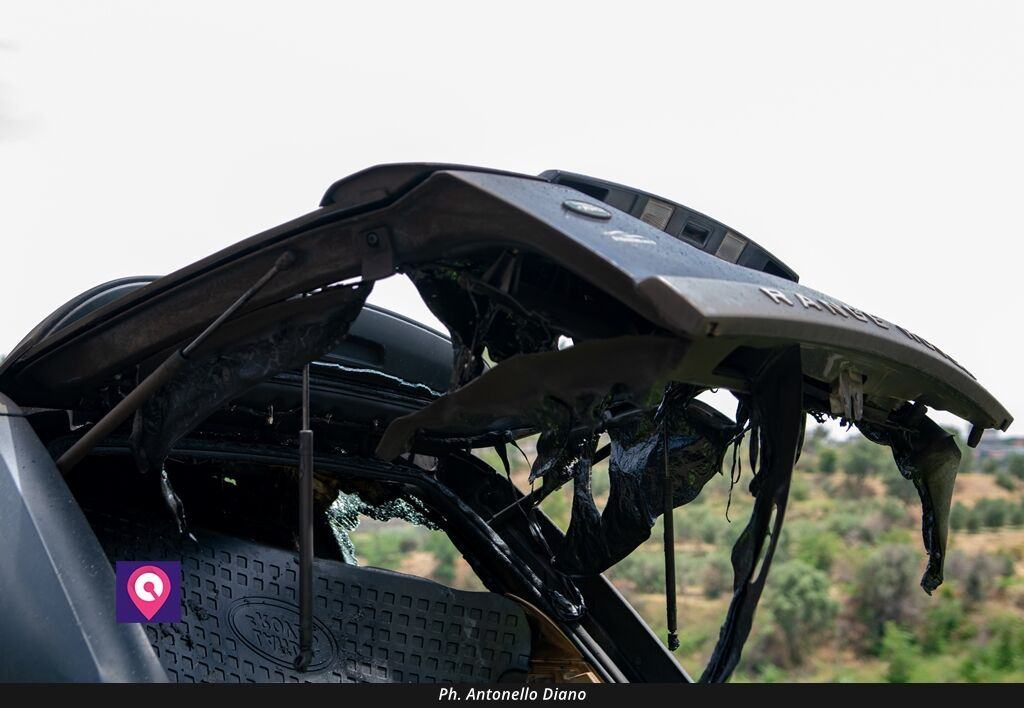 Incendio Auto Vigili Fuoco (8)