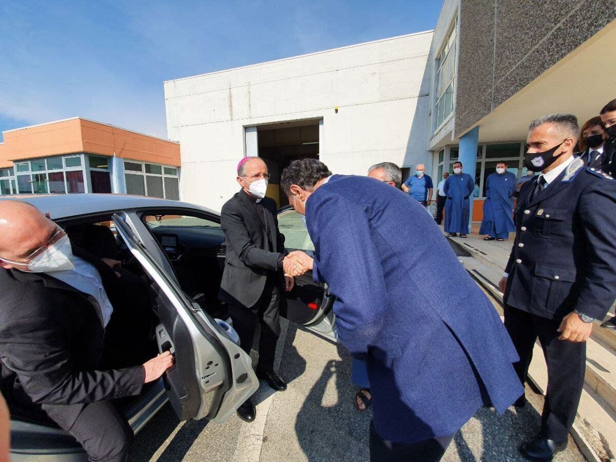 Morrone Visita Carcere Arghilla 2