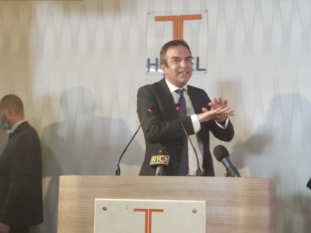 Roberto Occhiuto Avvio Campagna Elettorale Regionali 2021