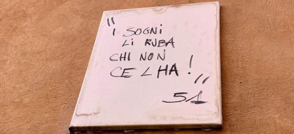 I Sogni Li Ruba Chi Non Ce L'ha