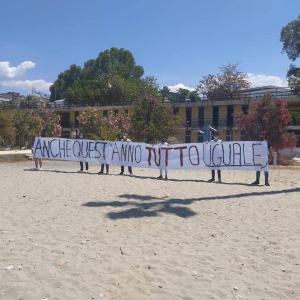 Protesta Lido Comunale Gioventu Nazionale Reggio Calabria 2