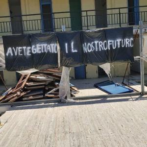 Protesta Lido Comunale Gioventu Nazionale Reggio Calabria