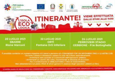 ISOLE ECOLOGICHE ITINERANTI