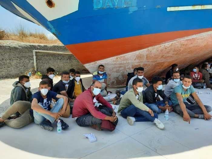 Migranti Foto Ansa Calabria