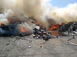 Incendio Villa San Giovanni