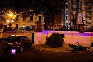 Incidente Via Marina Moto Auto (8)