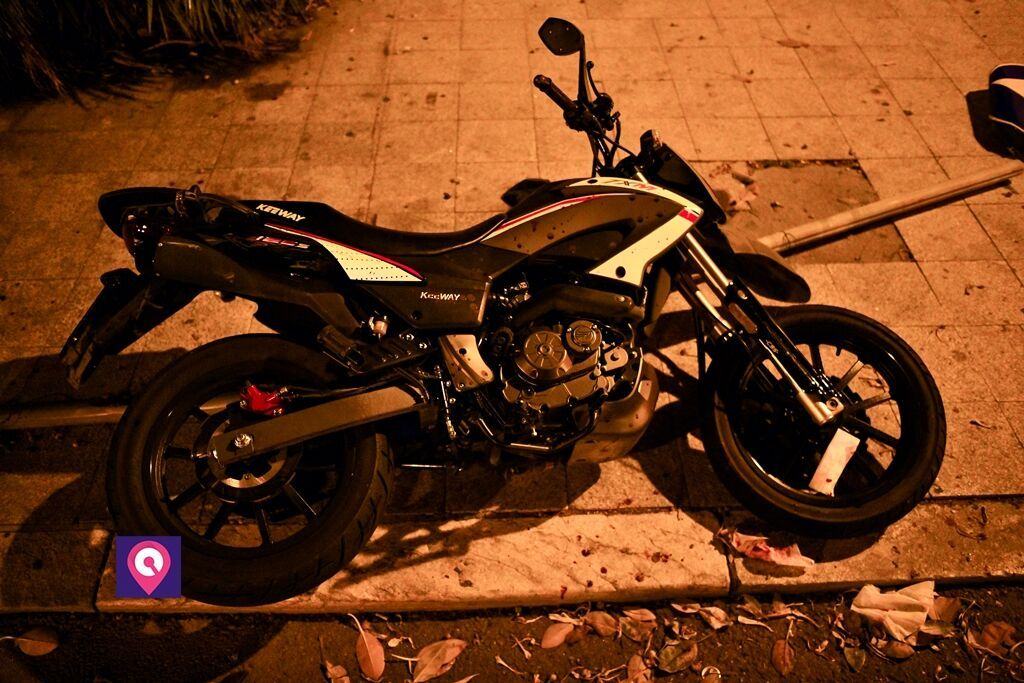 Incidente Via Marina Moto Auto (9)