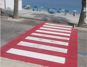 Strisce Pedonali Rosse Scilla 1