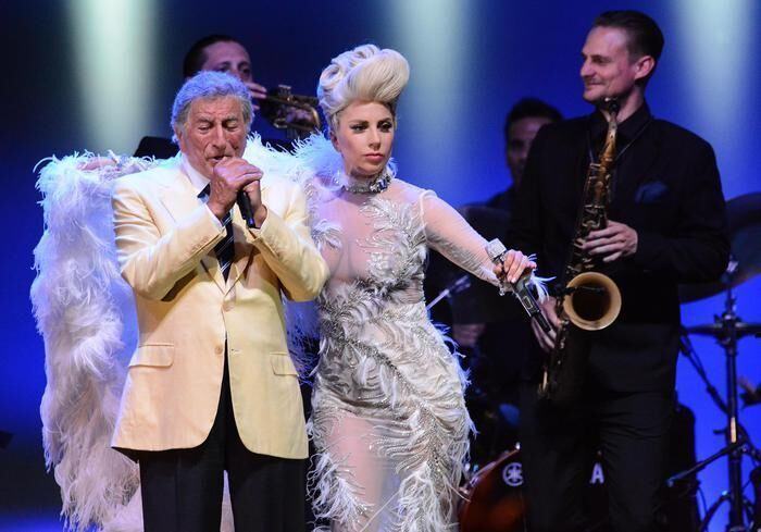 Tony Bennett And Lady Gaga At Umbria Jazz