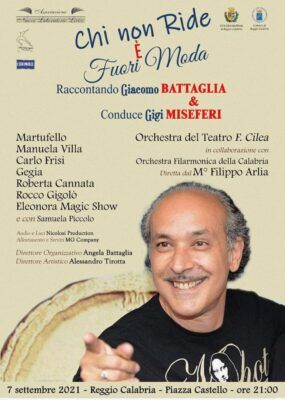 Locandina Tributo Giacomo Battaglia
