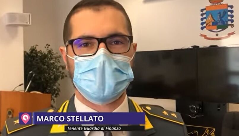 Marco Stellato Tenente Guardia Finanza