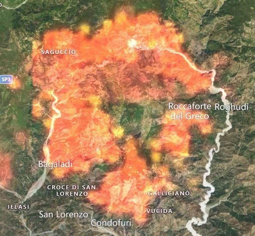 Satellite Incendio