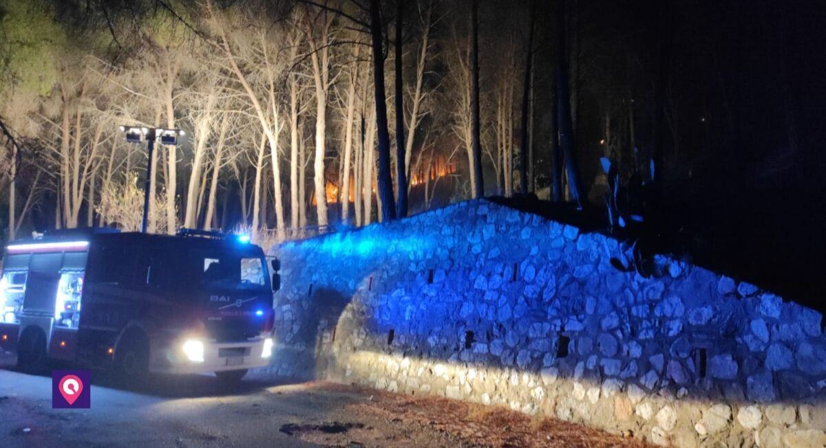 Incendi Collina Pentimele 1