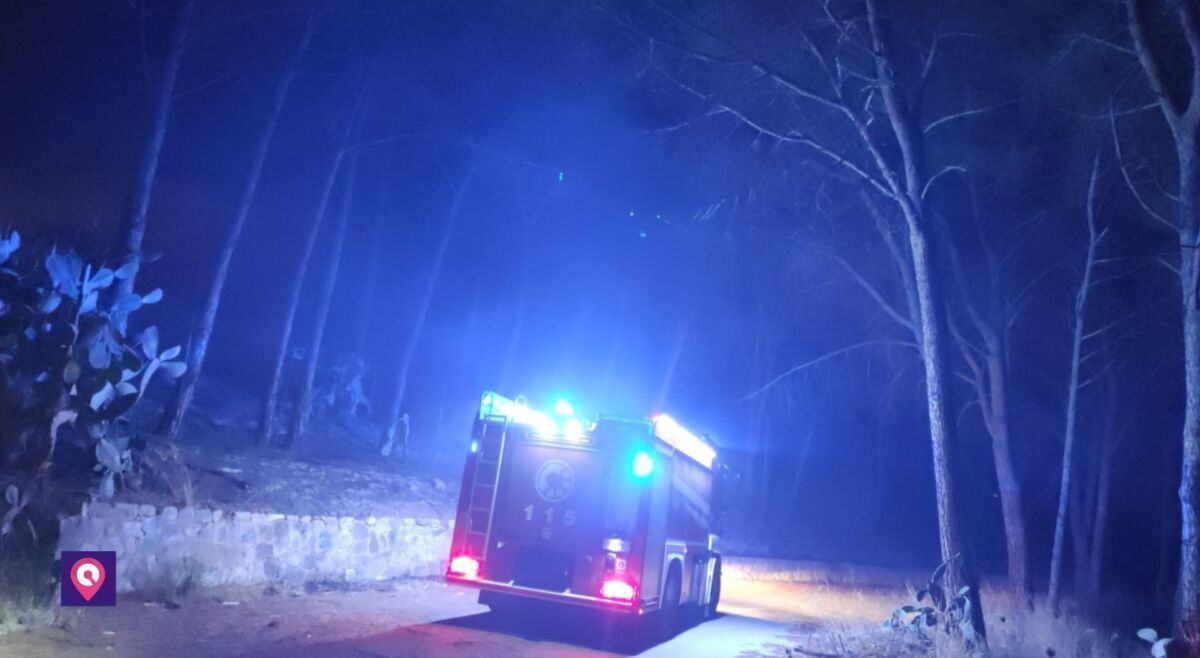 Incendi Collina Pentimele 2