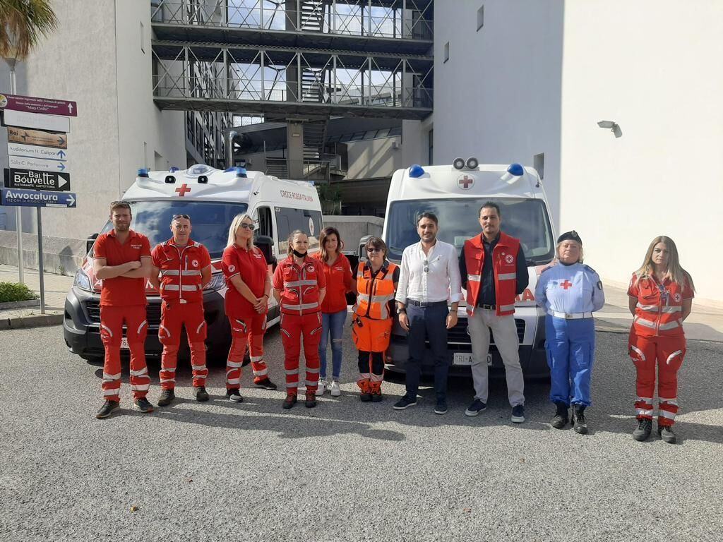 Parcheggio Ambulanze Croce Rossa