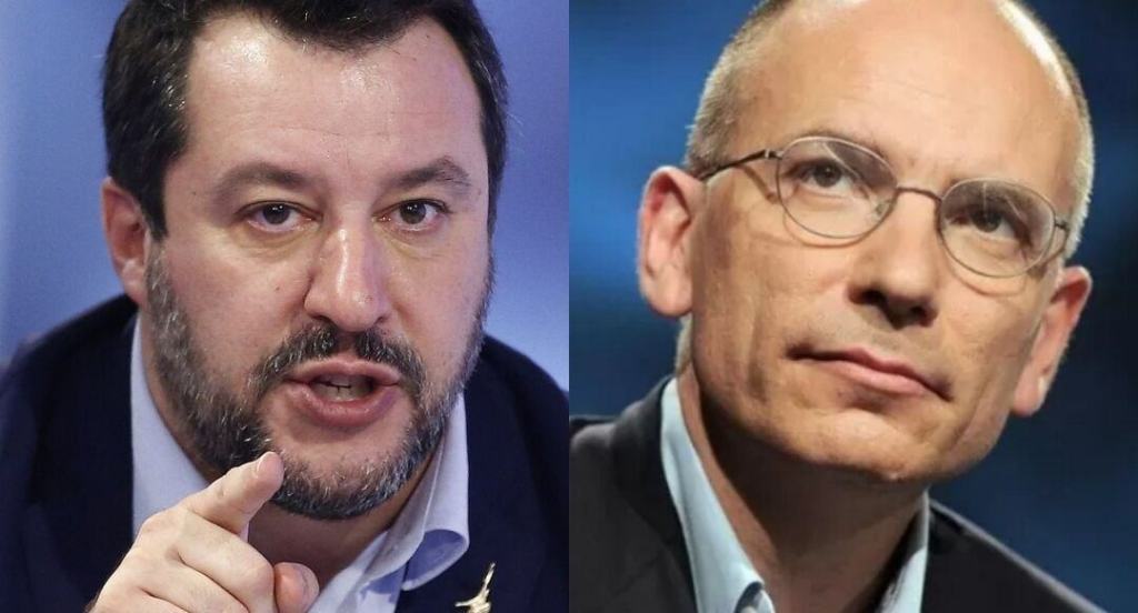 Salvini Letta 1