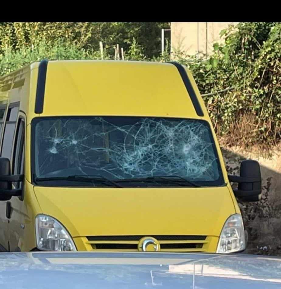 Scuolabus Vandalizzato