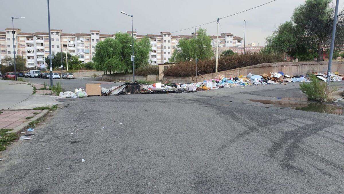 Barricate Strada Arghillà 2