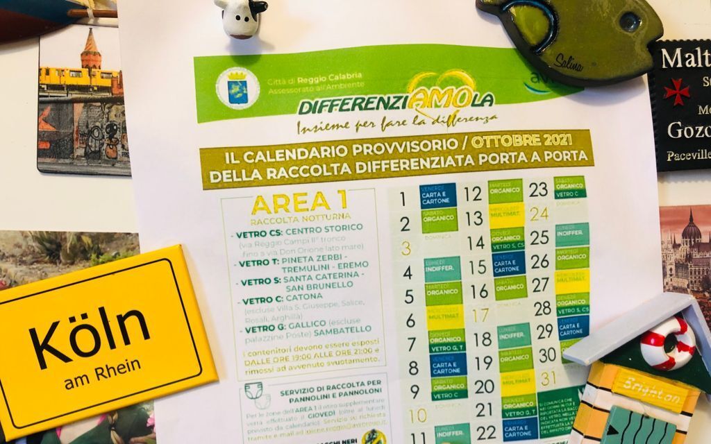 Calendario Raccolta Differenziata Reggio Calabria