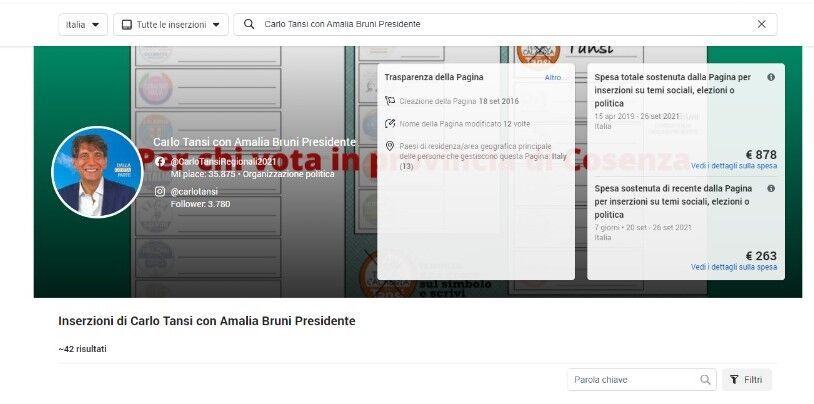Campagna Elettorale Social Tansi