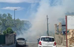 Incendio Via Cardinale Portanova 1