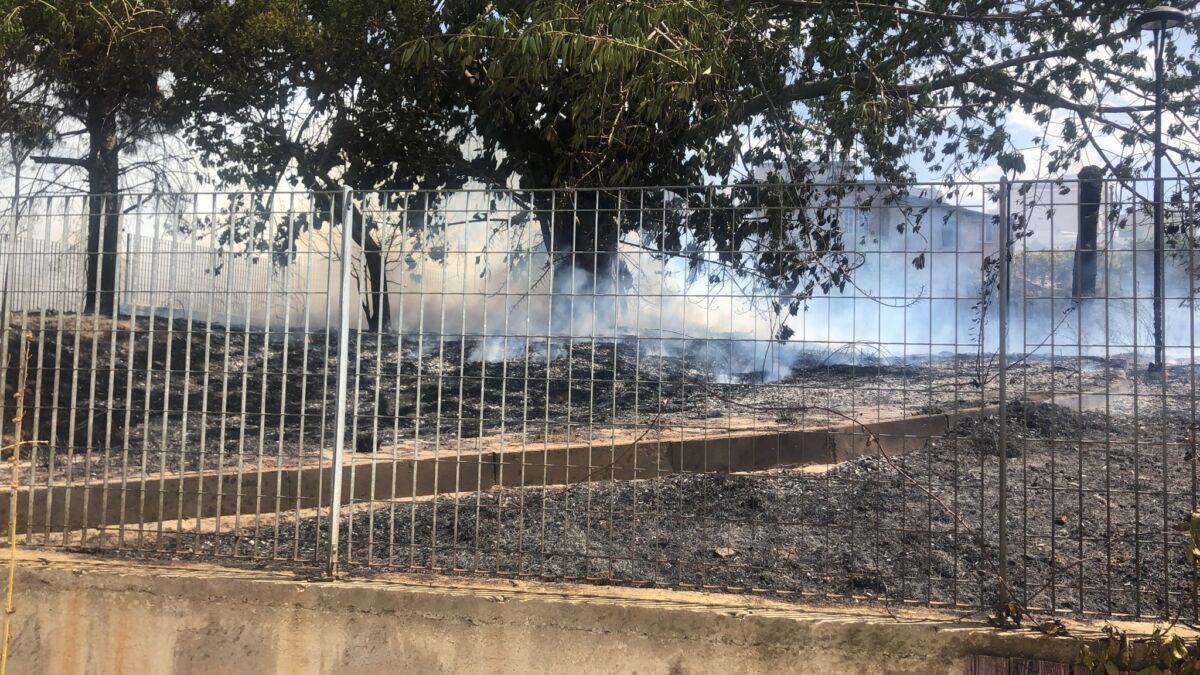 Incendio Via Cardinale Portanova 4