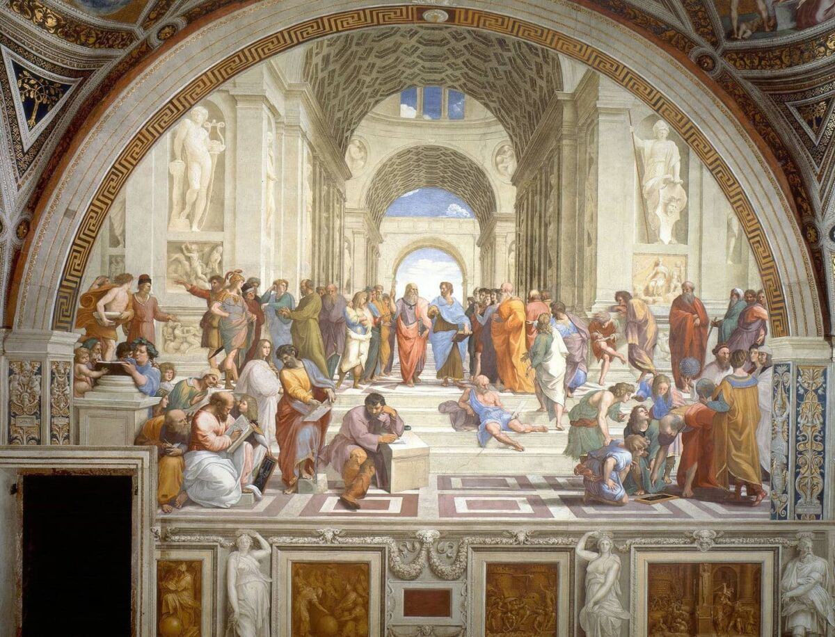 Scuola Di Atene Raffaello