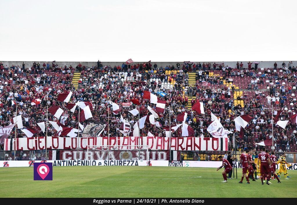 Reggina Parma curva