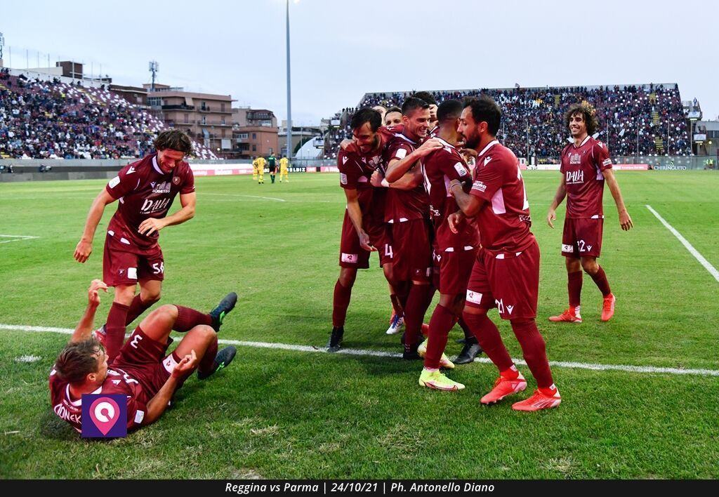 Reggina esultanza