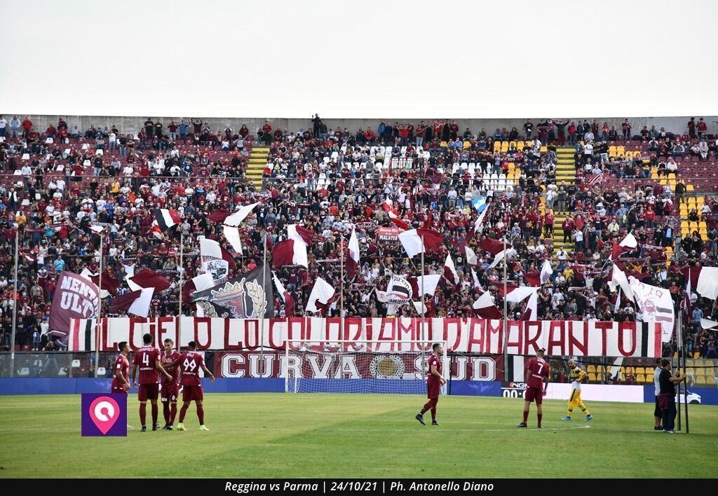Reggina Bandierata Curva
