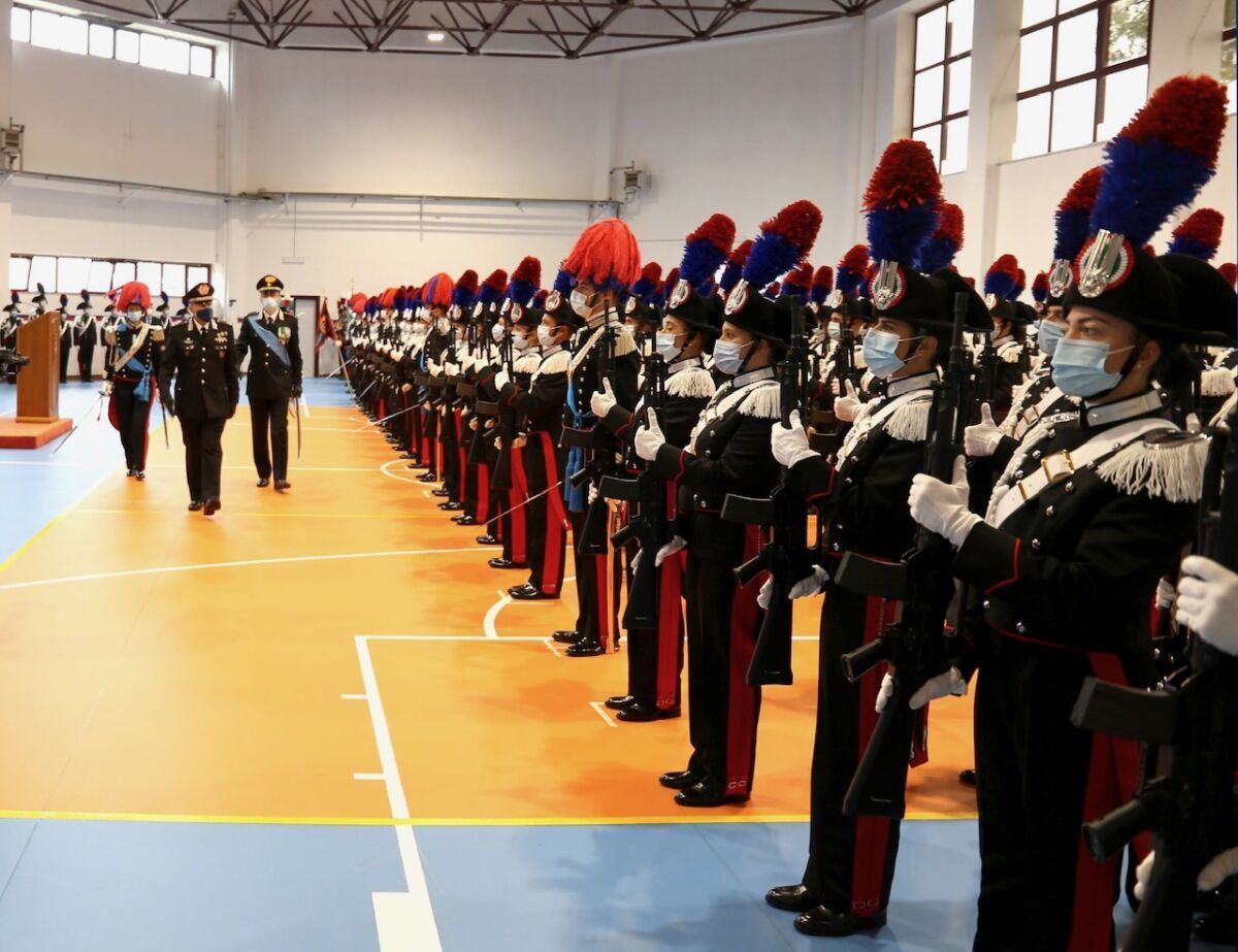SOLENNE CERIMONIA DI GIURAMENTO DEGLI ALLIEVI DELLA SCUOLA CARABINIERI