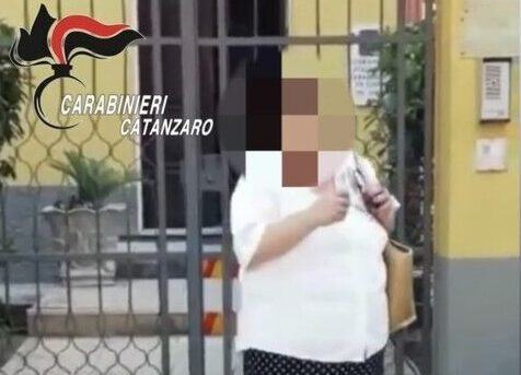 Anziana Finta Invalida Pensione Catanzaro
