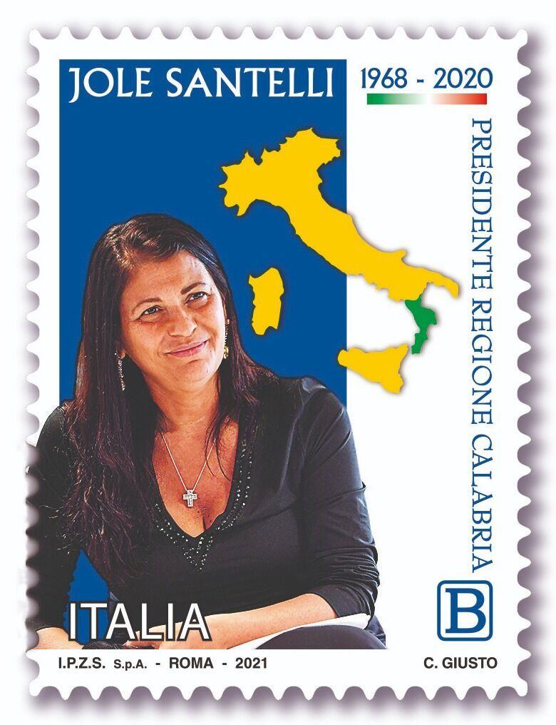 Francobollo Jole Santelli