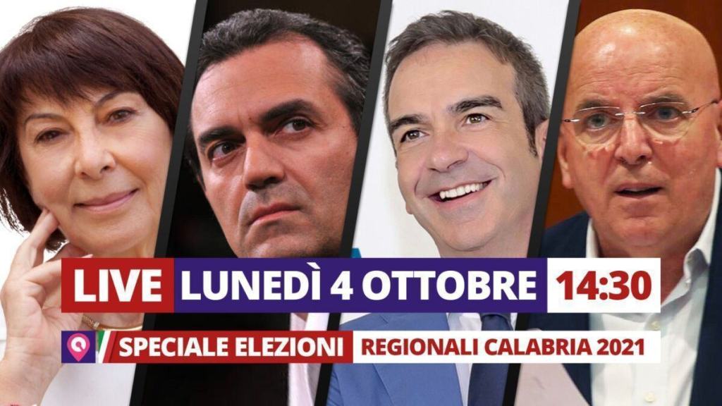regionali Calabria 2021 Occhiuto bruni de Magistris Oliverio live risultati